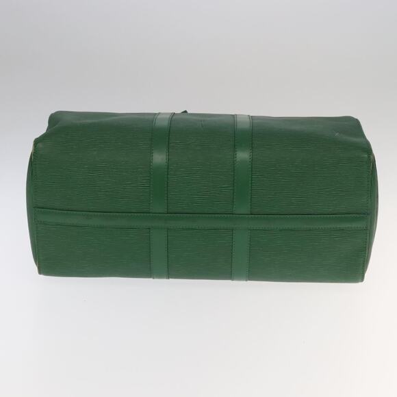 LOUIS VUITTON Epi Keepall 50 Boston Bag Green M42964 - Picture 5 of 16